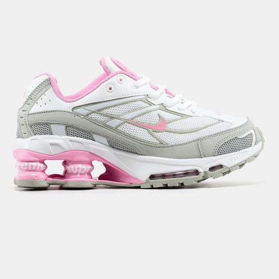Кросівки  Shox TL x Supreme Grey Pink / супрем весна / літо / осінь 2338 38 24 см | Зображення 4