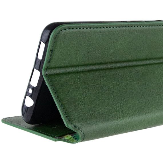 Шкіряний чохол-книжка GETMAN Cubic (PU) для Realme 11 4G Зелений | Зображення 6