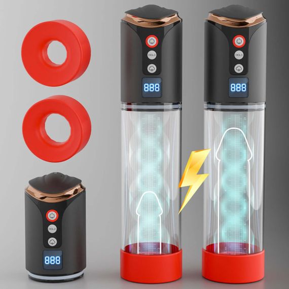 Вакуумная автоматическая помпа Automatic Pump - 8 sucking modes,counting mode sexstyle | Зображення 4