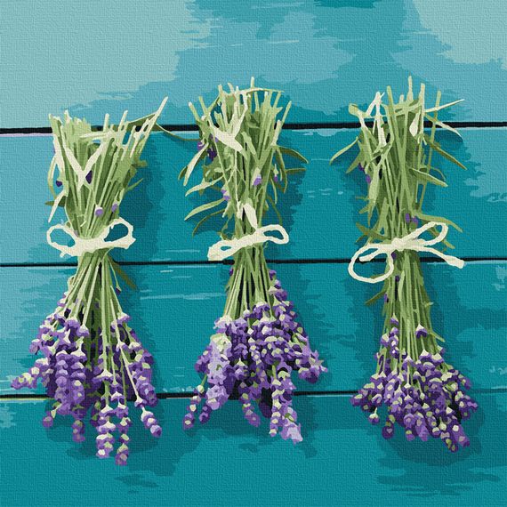 Картина за номерами. Art Craft "Трояндове тріо" 40 * 40 см 13114-AC