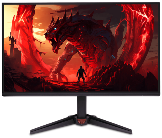 Монiтор 23.8" Acer Nitro VG240YP6bip (UM.QV0EE.609) Black | Зображення 1