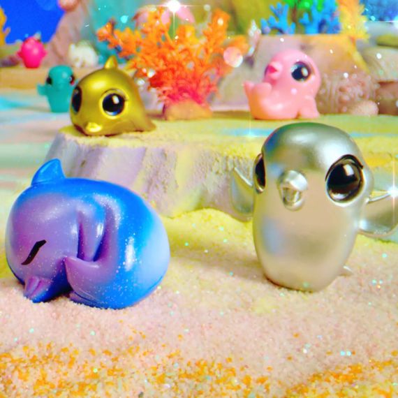 Коллекционная игрушка Милые дельфины YOU YOU #sbabam 58/CN21 фигурка-сюрприз | Зображення 7