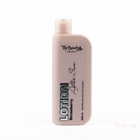 Лосьон для тела после загара с Д-пантенолом Top Beauty After Sun Lotion Клубника (250 мл)