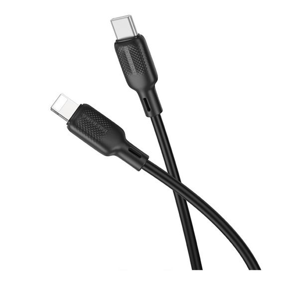 USB Borofone BX113 Silicone Type-C to Lightning PD27W 3m | Зображення 2
