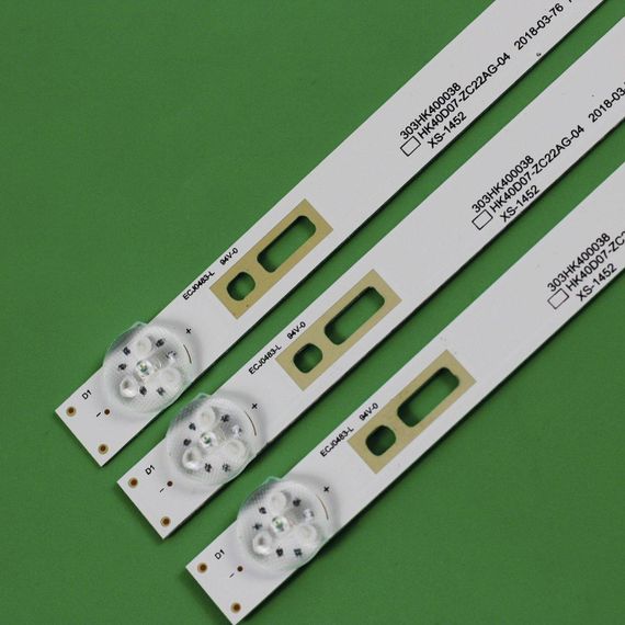 LED підсвітка TV 40" HK40D07-ZC22AG-04 303HK400038 HK40D07-ZC22AG-06 303HK400040 06-40F1-3X7-755X14 3шт. | Зображення 1