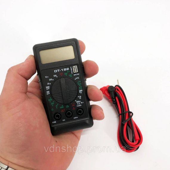 Мультиметр із захистом від неправильного підключення, Мультиметр для тестування електрообладнання XM-52 | Зображення 4