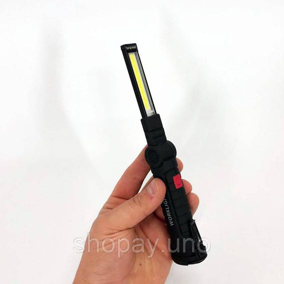 Аварійна лампа для кемпінгу W51-SMD+COB, Поворотний акумуляторний ліхтар для кемпінгу SU-80 | Зображення 3