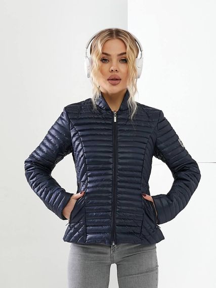 Стьобана куртка демі, арт. 470, синій