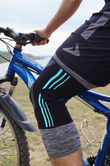 Наколінники Power System PS-6021 Knee Support Evo Black/Blue (пара) XL | Зображення 7