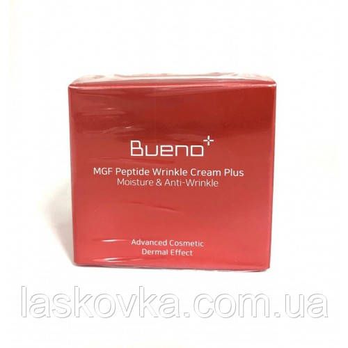 Антивіковий крем на основі пептидів Bueno MGF Peptide Wrinkle Cream Plus | Зображення 4