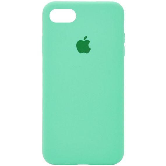 Чохол Silicone Case Full Protective (AA) для Apple iPhone 6/6s (4.7") Зелений/Spearmint