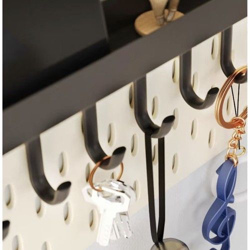 Настенная вешалка для одежды Ruhhy 24603 полка для ключей с магнитом | Зображення 6