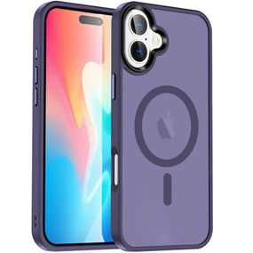 Чехол Ummi Colorful with MagSafe для Apple iPhone 17 (6.3") Темно-фиолетовый / Dark Purple