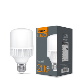 Лампа A65 20W E27 5000К 220V LED Videx