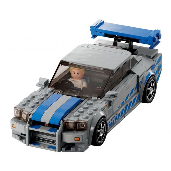 Конструктор LEGO Speed Champions «Подвійний форсаж» Nissan Skyline GT-R (R34) 319 деталей (76917) | Зображення 3