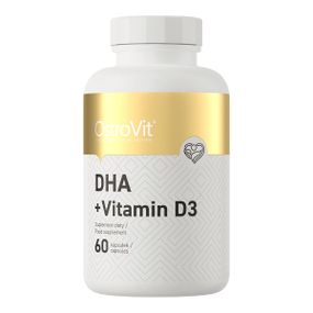 Омега 3 OstroVit DHA + Vitamin D3 60 Caps