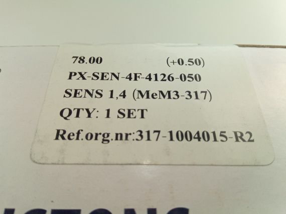 Поршень Lanos 1.4 78,00 2-й ремонт, AMP (PX-SEN-4F-4126-050) к-т із пальцями (317-1004015-Р2) | Зображення 1