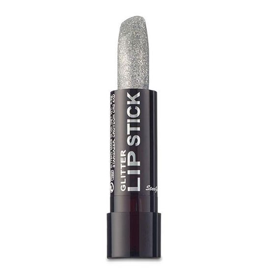 Глітерна помада для губ Срібна Stargazer Glitter Lipstick Silver