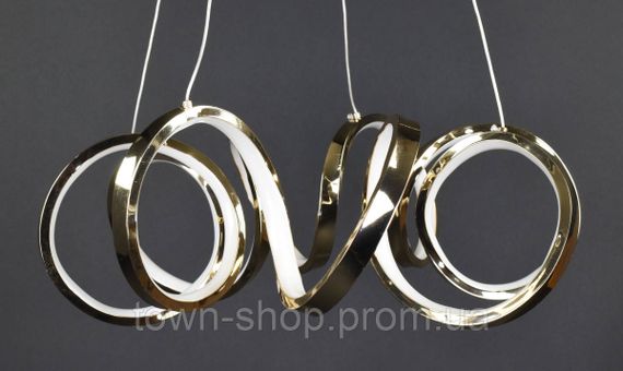 Люстра потолочная LED MJ74-500-gd-k Золото 30-180х55х55 см. | Зображення 5