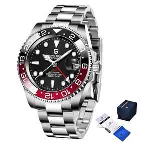 Годинник P2agani Design PD-1662 Silver-Black-Red