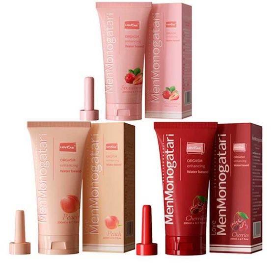 Анальний Лубрикант MenMonogatari Полуниця 200 мл. | Зображення 2