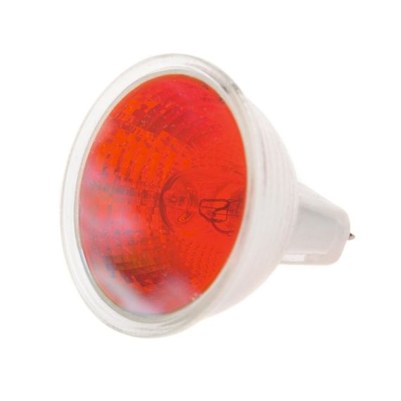 Лампа галогенная 50W GU5.3 MR16 (36) Red 220V