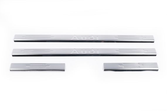 Накладки на пороги (4 шт., Carmos) для Ауди A3 1996-2003 гг | Зображення 1