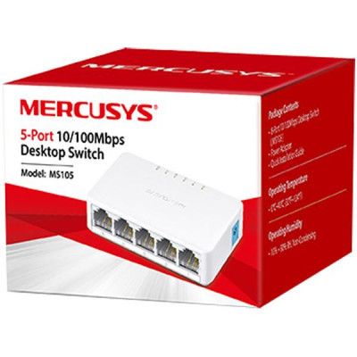 Комутатор мережевий Mercusys MS105 | Зображення 2