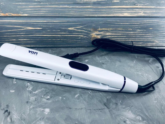 Профессиональный утюжок щипцы выпрямитель VGR V-501 с керамическим покрытием | Зображення 3