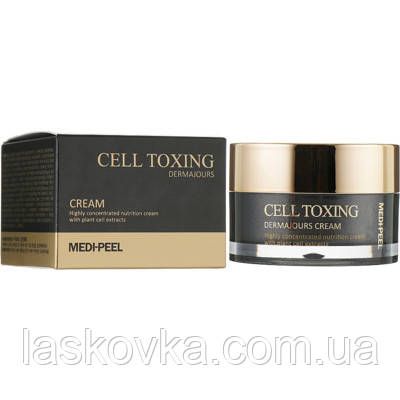 Крем для обличчя відновлюючий зі стовбуровими клітинами Medi-Peel Cell Toxing Dermajou Cream, 50 г | Зображення 3