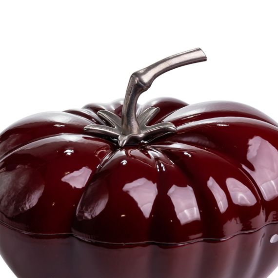 Каструля чавунна емальована Iron Tomato 2,5 л, бургунді Yiwu HP-FLG-20 burgundy | Зображення 3