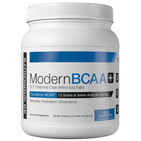 Аминокислота BCAA для спорта Modern Sports Nutrition BCAA+ 535 g /30 servings/ Blue Raspberry