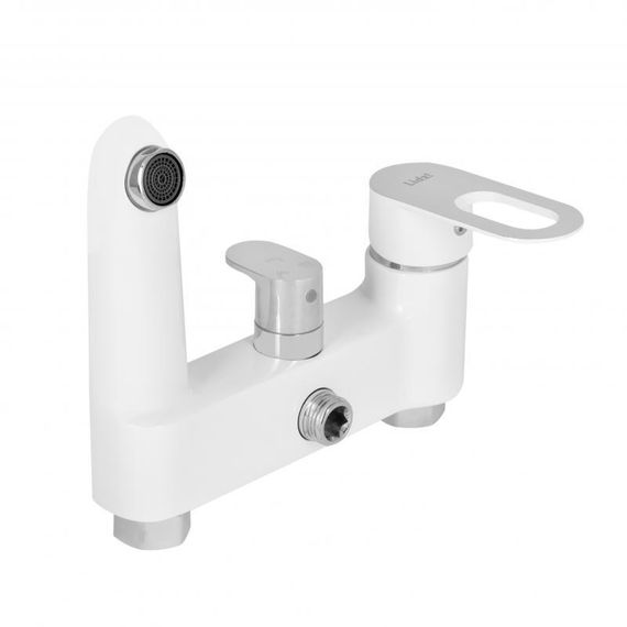 Душевая система универсальная Lidz Latwa 1030 на три потребителя (с изливом) (k35) LDLAT1030WHI45427 White | Зображення 7