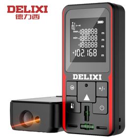 Портативный лазерный электронный дальномер DELIXI, 50 м