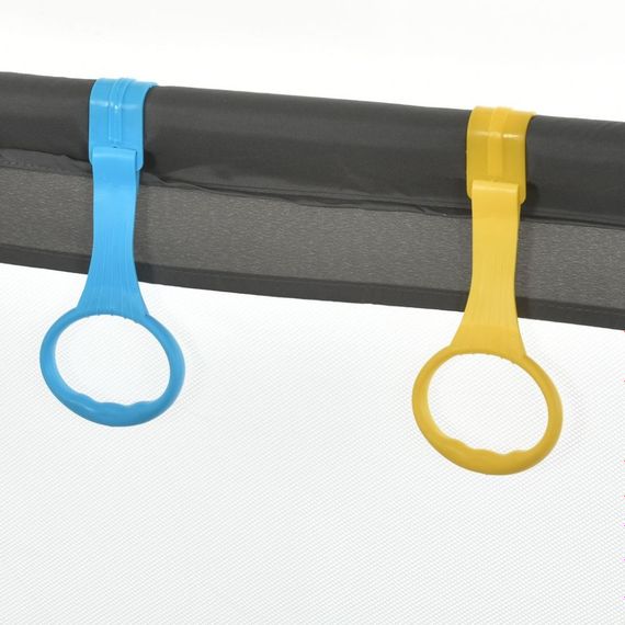 Дитячий манеж MR 1340-G, сірий, з баскетбольним кільцем | Зображення 3