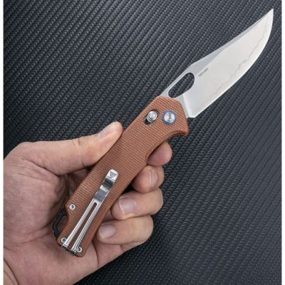 Нож SRM Retreiver, Lam. 140Cr, коричнева мікарта (9203-MN2) | Зображення 5