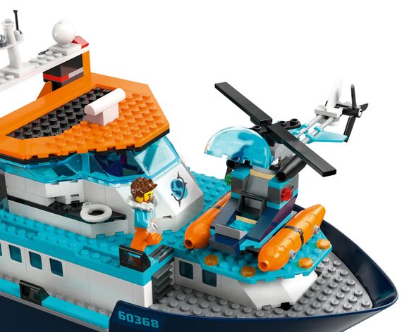 Конструктор LEGO City Арктический исследовательский корабль 60368 | Зображення 4