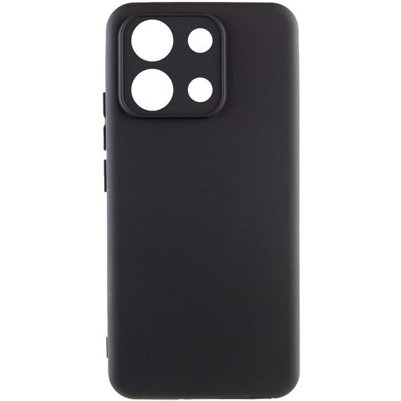 Чохол Silicone Cover Ummi Lakshmi Full Camera (AA) для Xiaomi Poco X6 / Note 13 Pro 5G Чорний / Black