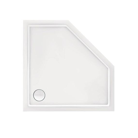 Душовий піддон Qtap Diamond 301112 100x100x12 см + сифон | Зображення 2