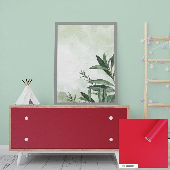 Плівка на самоклейці червона 45cm*10m (S) SW-00001505 | Зображення 8