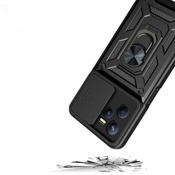 Чохол Defender з захистом камери для Narzo 50A Prime / Realme C35 колір Синiй | Зображення 1