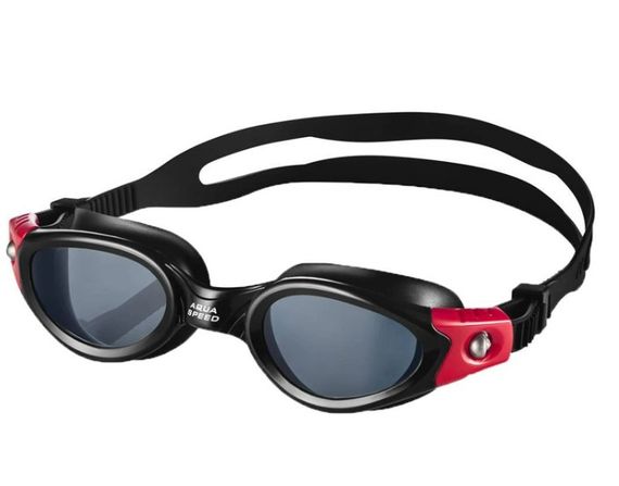 Окуляри для плавання Aqua Speed ​​PACIFIC 6140 чорний, червоний OSFM 5908217661401