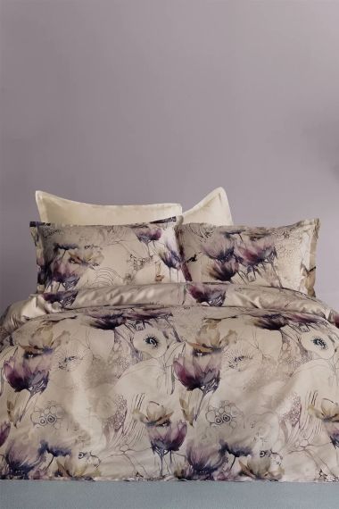 Комплект постільної білизни Issimo Digital Satin 200х220 см Viola