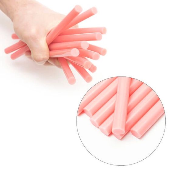 Комплект стрижнів клейових рожевих 11,2*200 мм, 12 од. INTERTOOL RT-1046 | Зображення 3