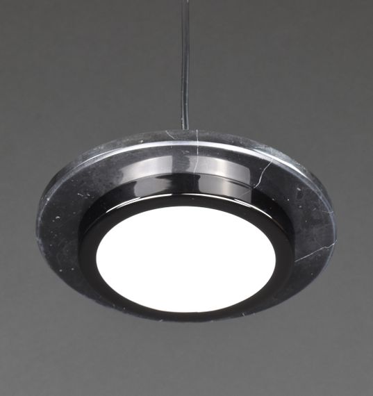 Люстра світлодіодна підвісна LED світильник для квартири на стелю лед 27316 Чорний 15-165х20х20 см. | Зображення 4