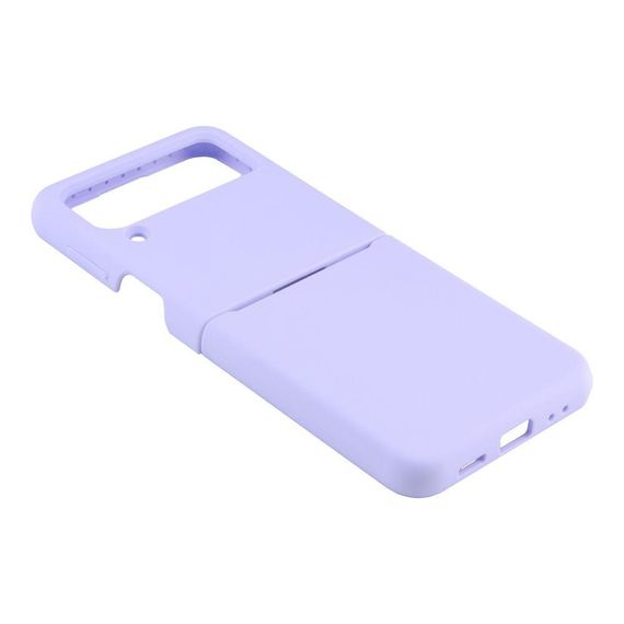 Чохол Folding Silicone Samsung Flip 4 (F721) Колір Elegant Фіолетовий | Зображення 4