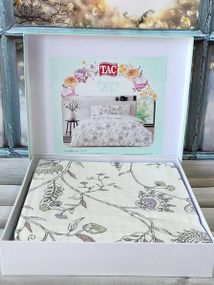 Постільна білизна Tac Rosie Ранфорс Євро розмір