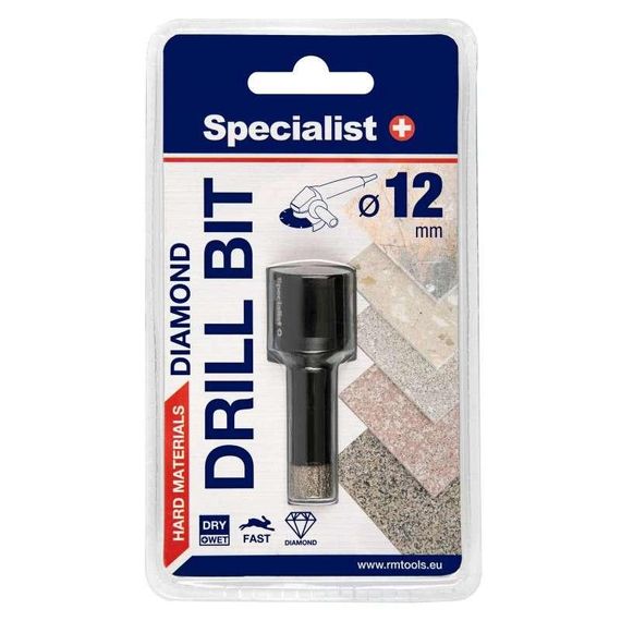 Сверло алмазное по керамике/стеклу Specialist+  D12 M14 | Зображення 1