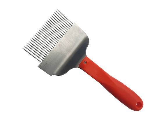 Вилка для распечатывания сот "Red Fork" (широкая) | Зображення 2
