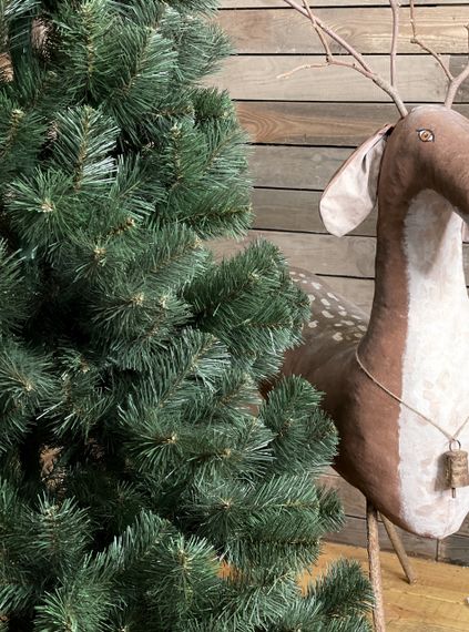 Ялинка штучна новорічна звичайна 2 м зелена | Зображення 5